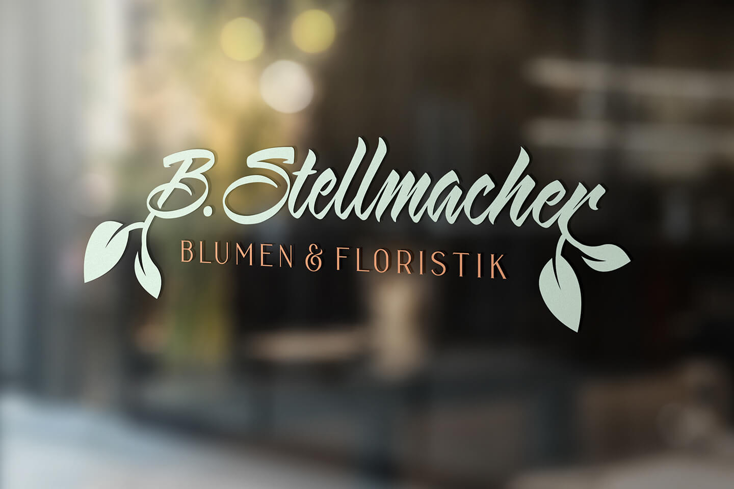 Thumbnail-Vorschau des floralen Branding-Projekts für B. Stellmacher, gestaltet von Timo Schüler Branding Studio.